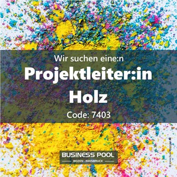 Projektleiter:in Tischlerei